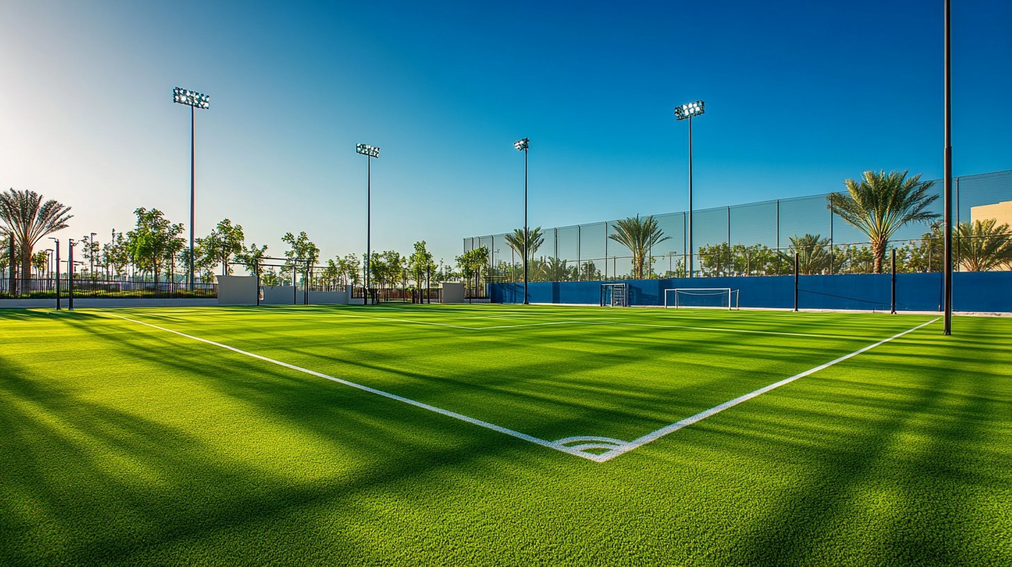 A premium outdoor sports facility in Dubai ready for a new sports academy